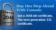 Comodo 2048-bit Certificate
